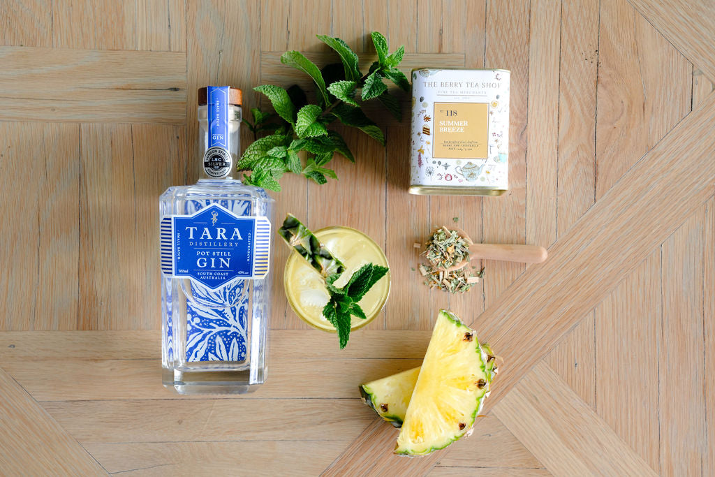 ICED G & TEA COCKTAIL RECIPE The Berry Tea Shop