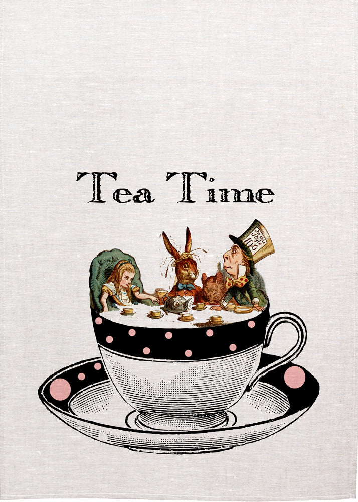 Alice Tea Towel - Tea Time