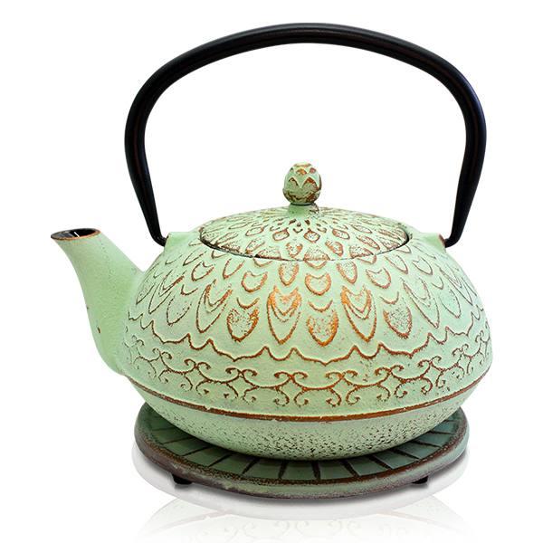Moroccan Mint Cast Iron Teapot