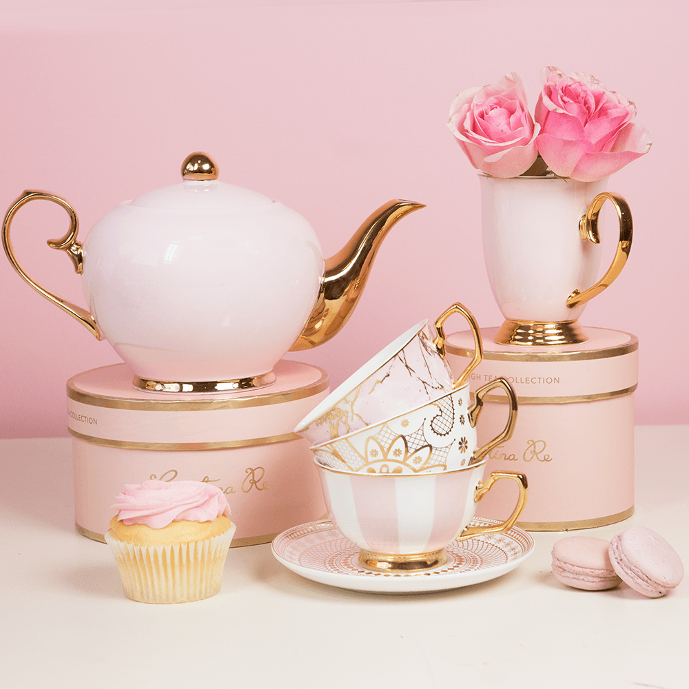 
                  
                    Cristina Re Blush & Gold Teapot
                  
                