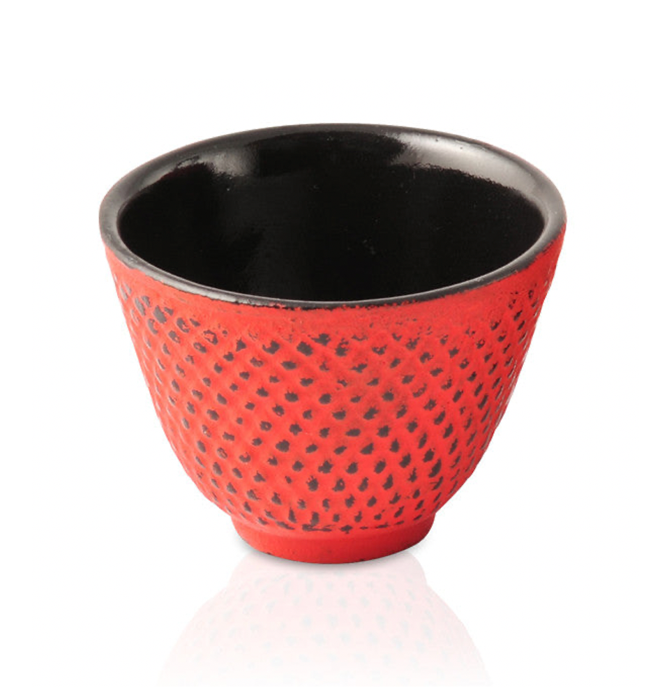 Fuyu Red Cast Iron Cup