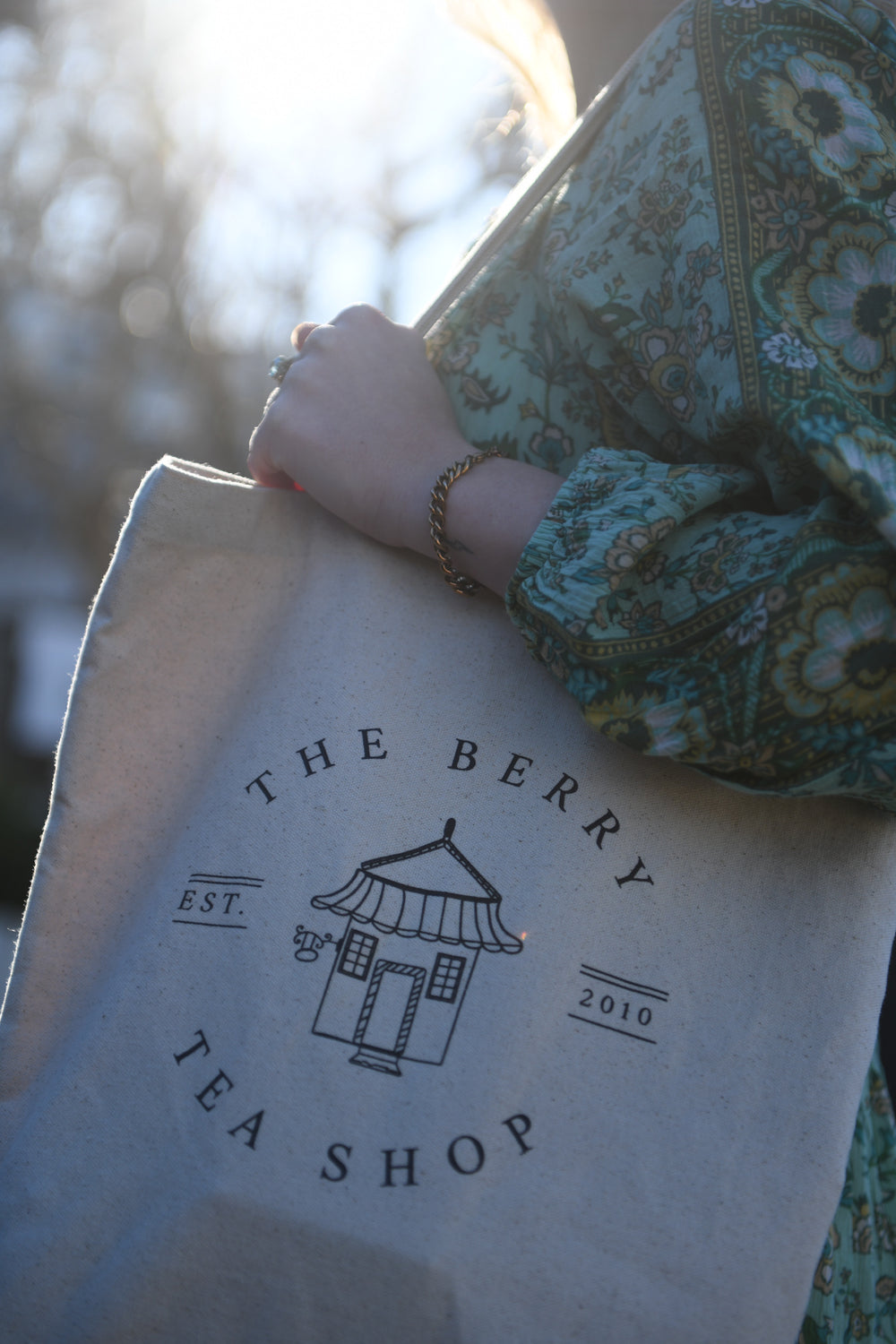 The Berry Tea Shop Tote Bag