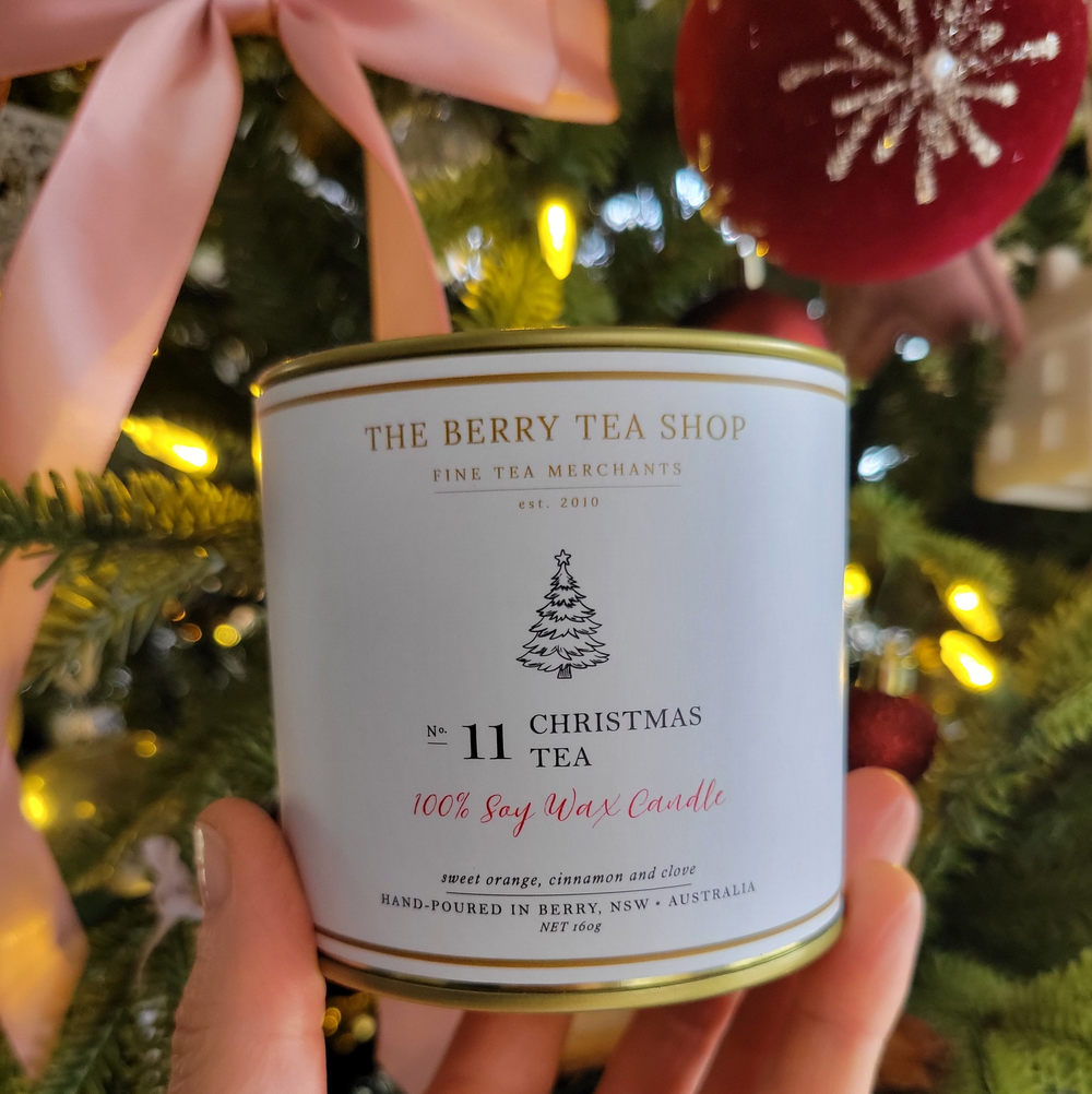 The Berry Tea Shop 100% Soy Wax Candle - No. 11 Christmas Tea