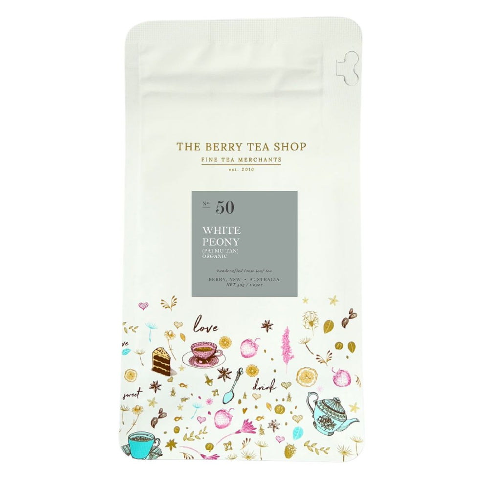 
                  
                    NO. 50 WHITE PEONY (PAI MU TAN) - ORGANIC
                  
                