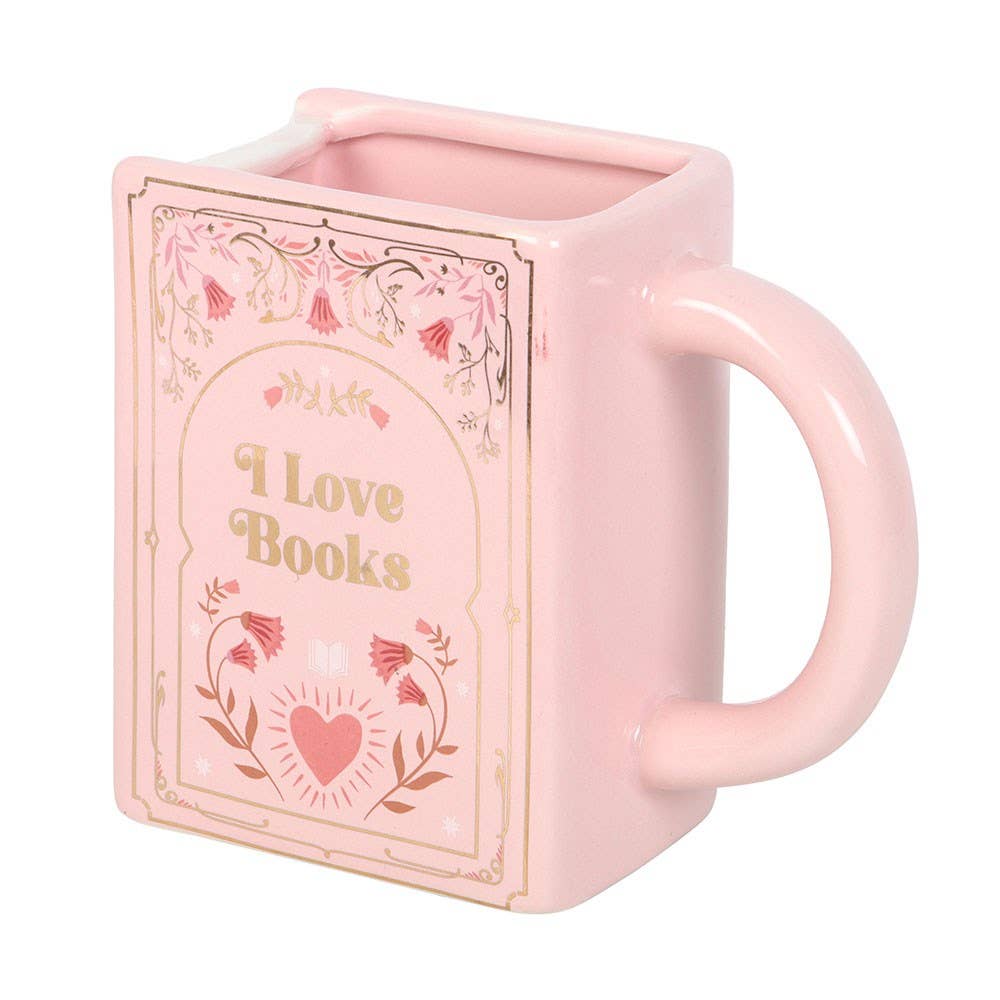 
                  
                    'I Love Books' Pink Book Mug
                  
                