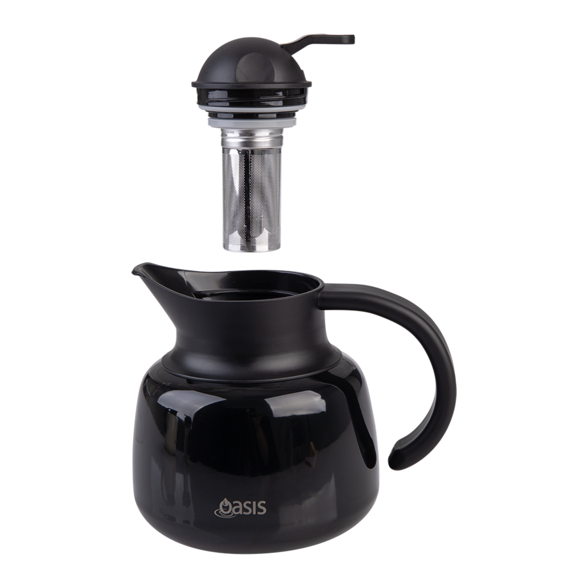 
                  
                    Oasis Stainless Steel Double-Wall Teapot
                  
                
