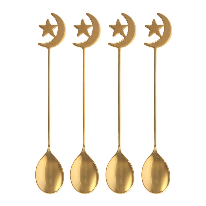 
                  
                    Star and Moon teaspoons detail view
                  
                