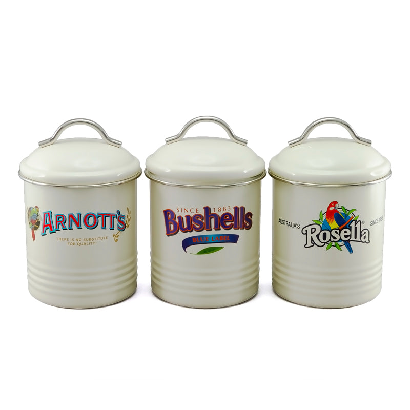 Arnott's, Bushells & Rosella Canister Set