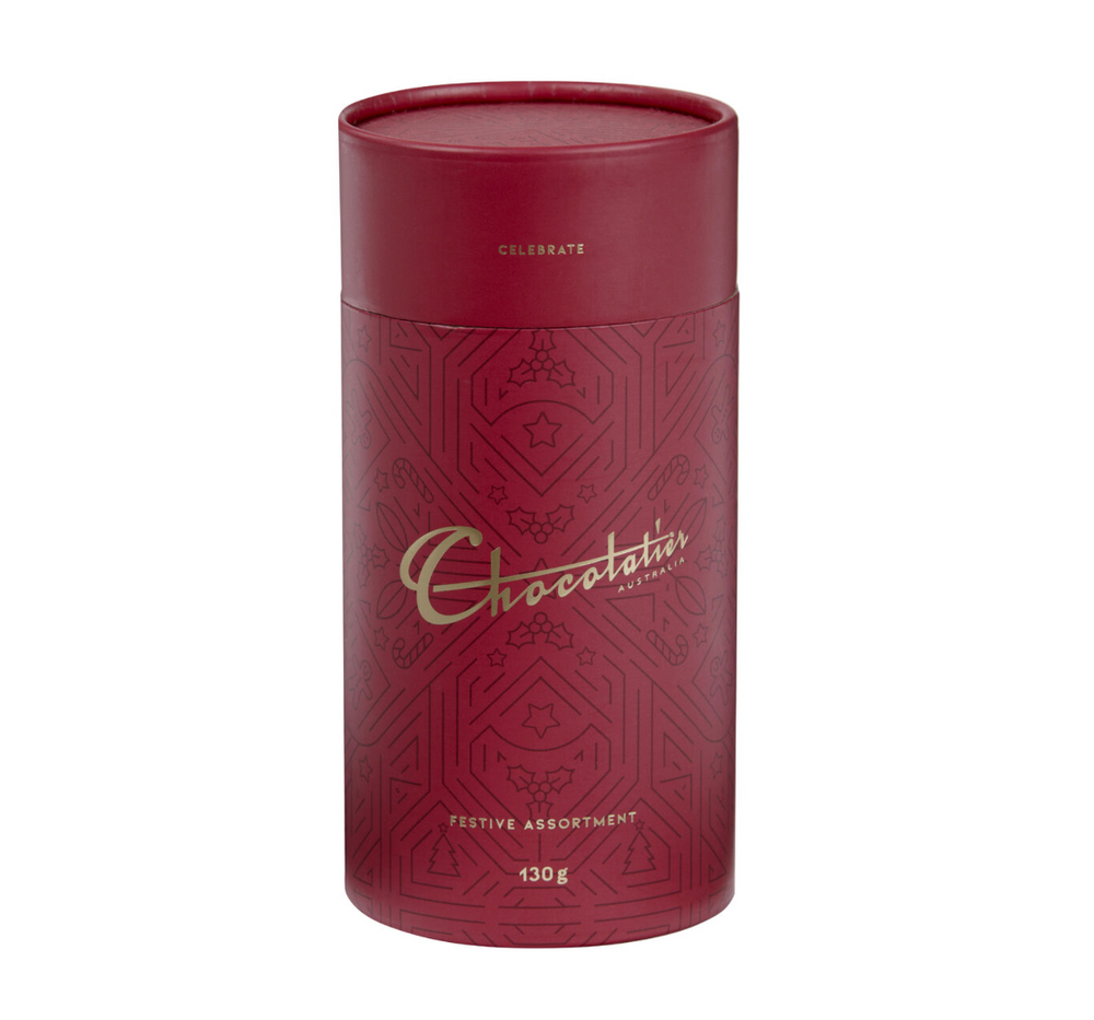 Chocolatier Festive Chocolate Assortment Canister