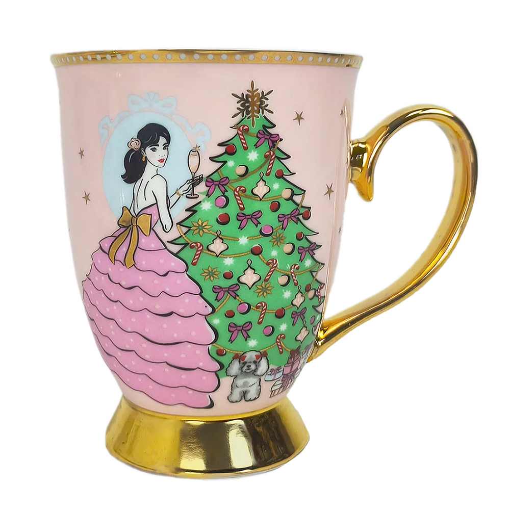 Cristina Re 'A Sparkling Christmas' Blush Mug