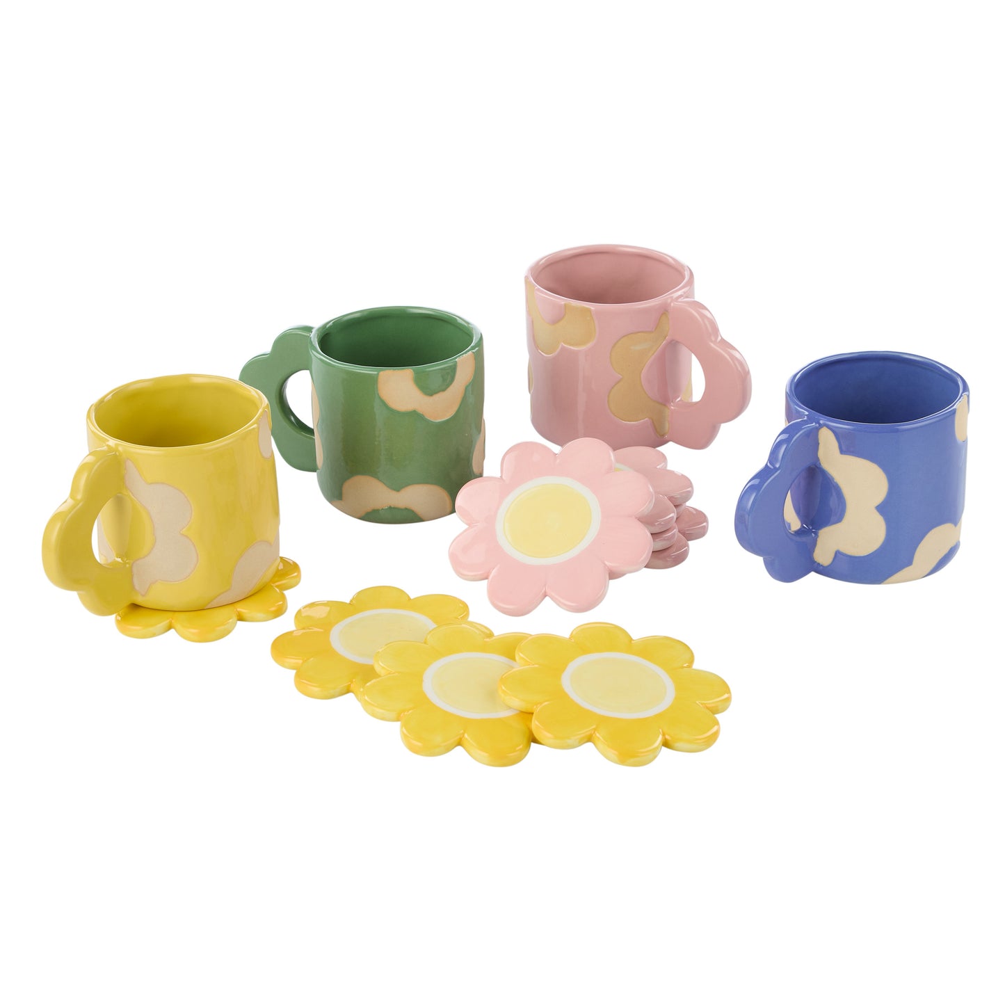 
                  
                    Emporium Posey Flower 400ml Mug - Yellow
                  
                