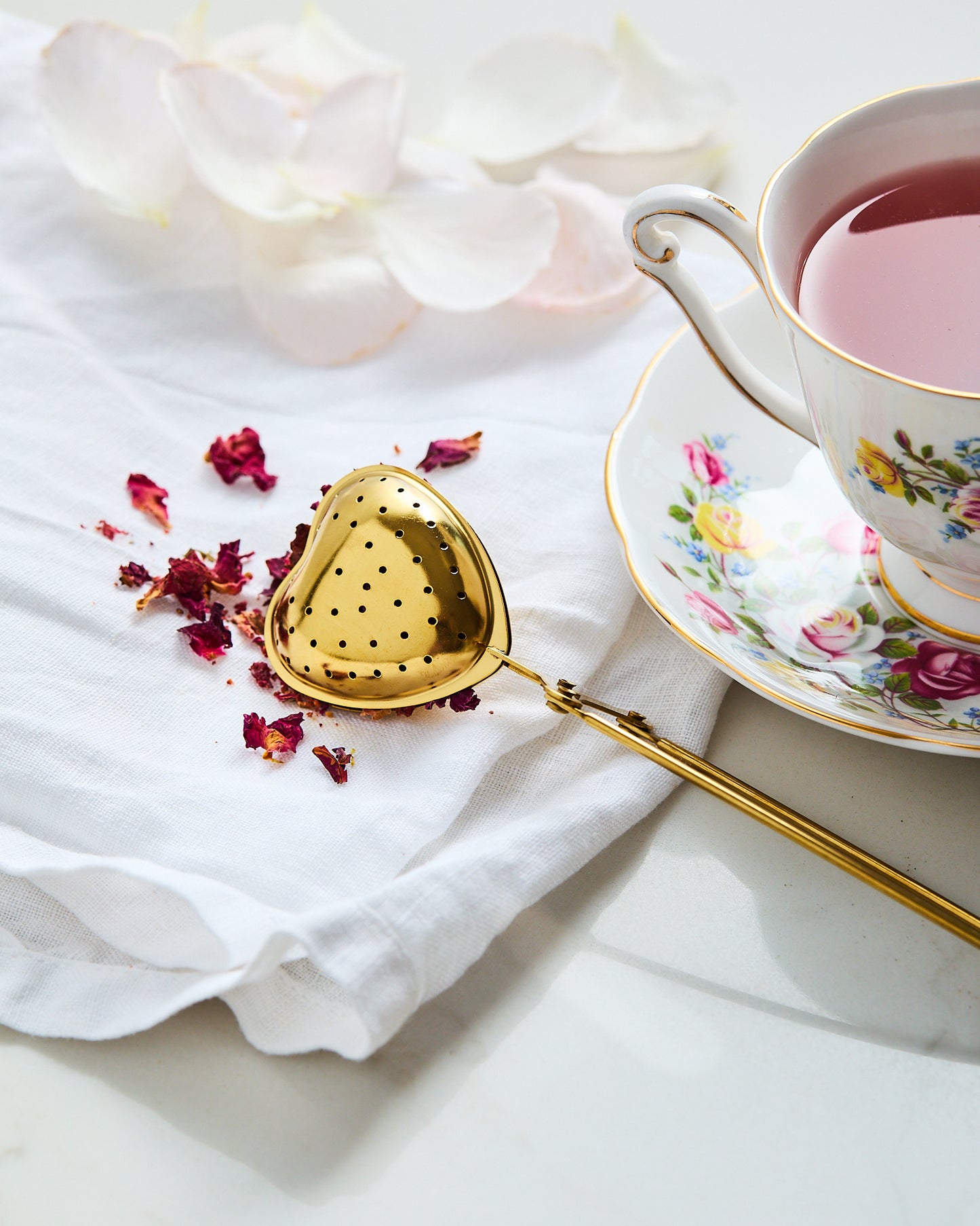 Spring Infuser TBTS Gold Heart Spring Infuser – The Berry Tea Shop