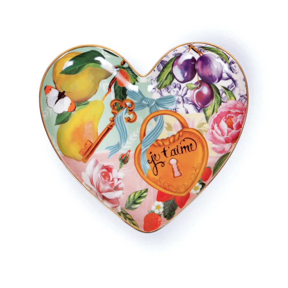 La La Land 'Je t'aime Paris' Heart-Shaped Trinket Tray