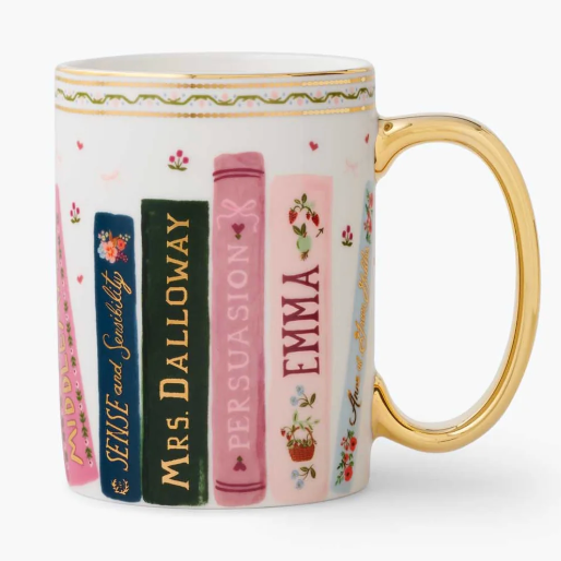 
                  
                    Rifle Paper Co. 'Ladies Night Book Club' Porcelain Mug
                  
                