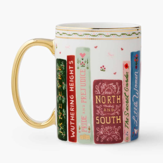 
                  
                    Rifle Paper Co. 'Ladies Night Book Club' Porcelain Mug
                  
                