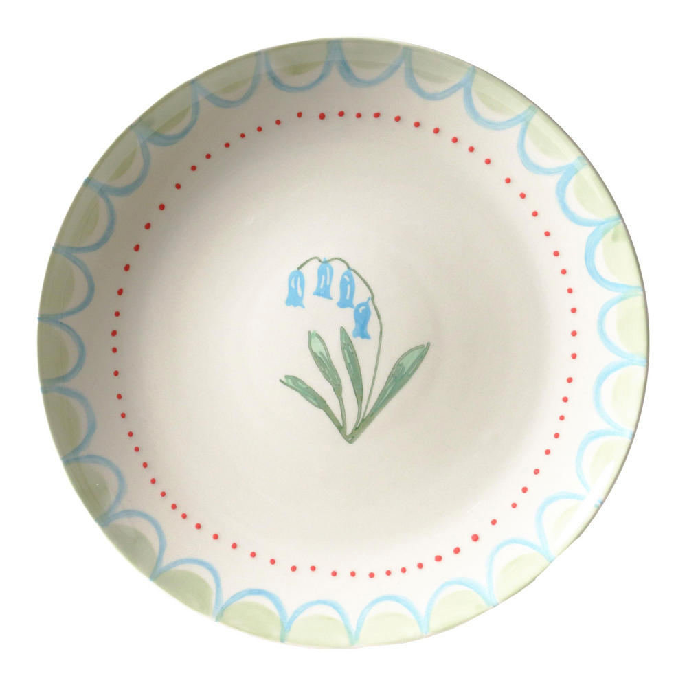 Robert Gordon 'June's Garden Blue Bell' Cake Plate (32cm)