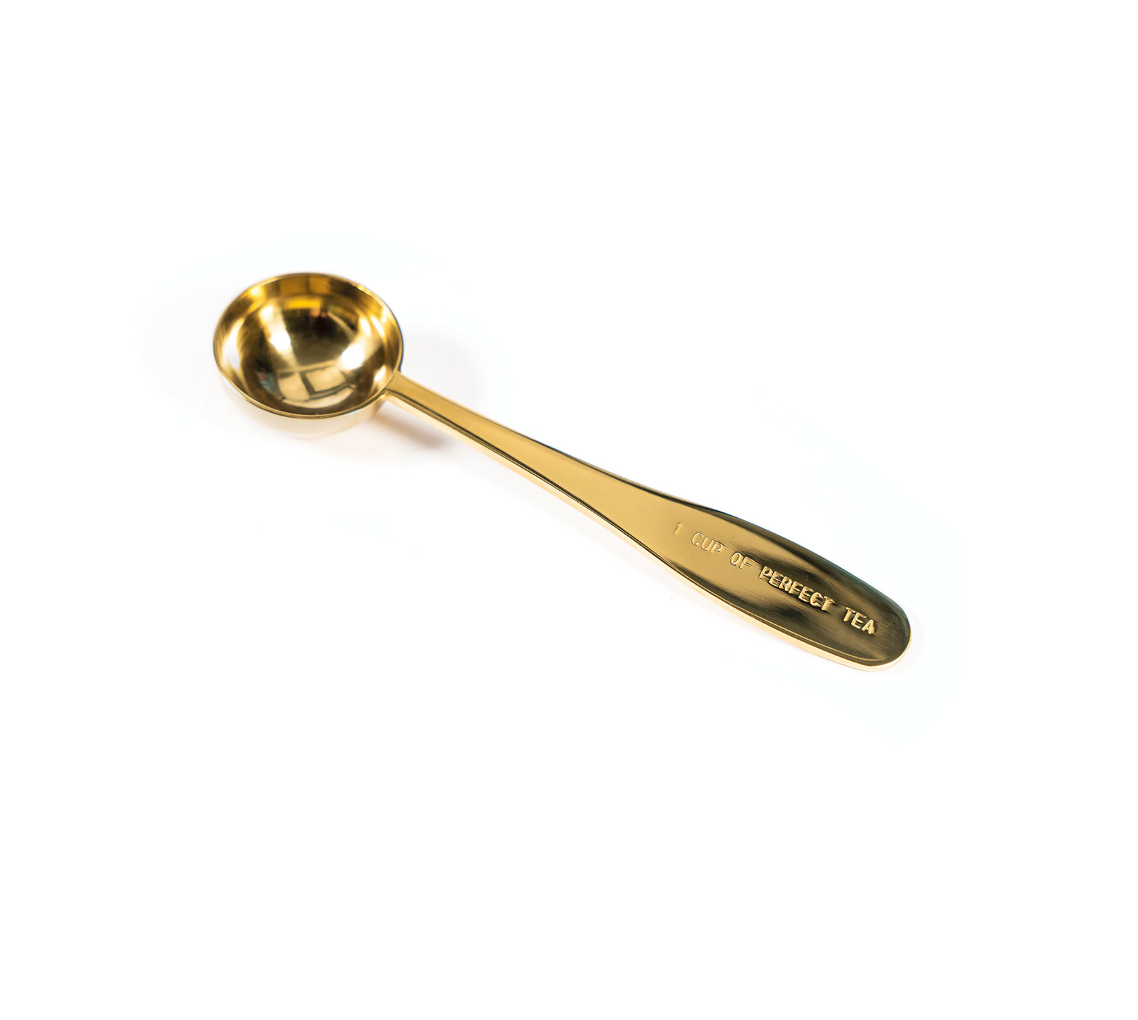 TBTS 1 Cup of Perfect Tea Gold Spoon – The Berry Tea Shop