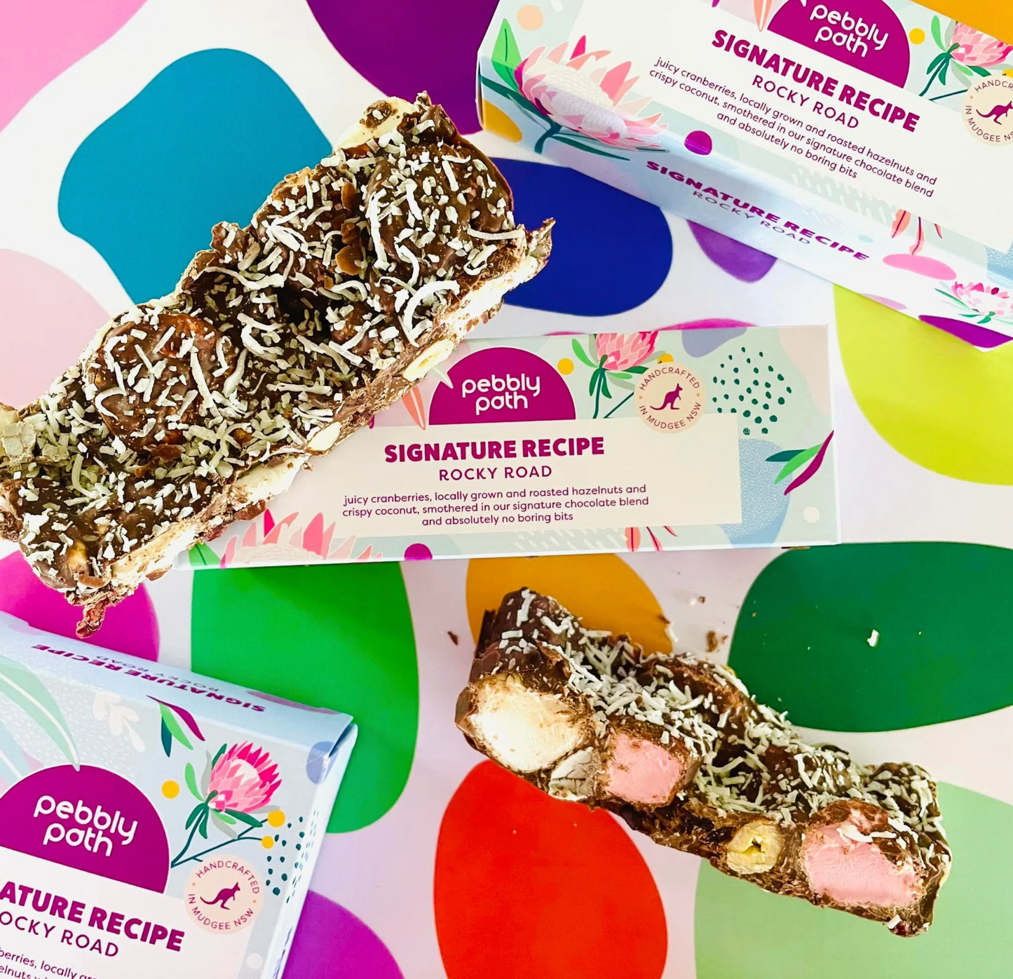
                  
                    Pebbly Path Rocky Road - Signature Recipe (100g)
                  
                