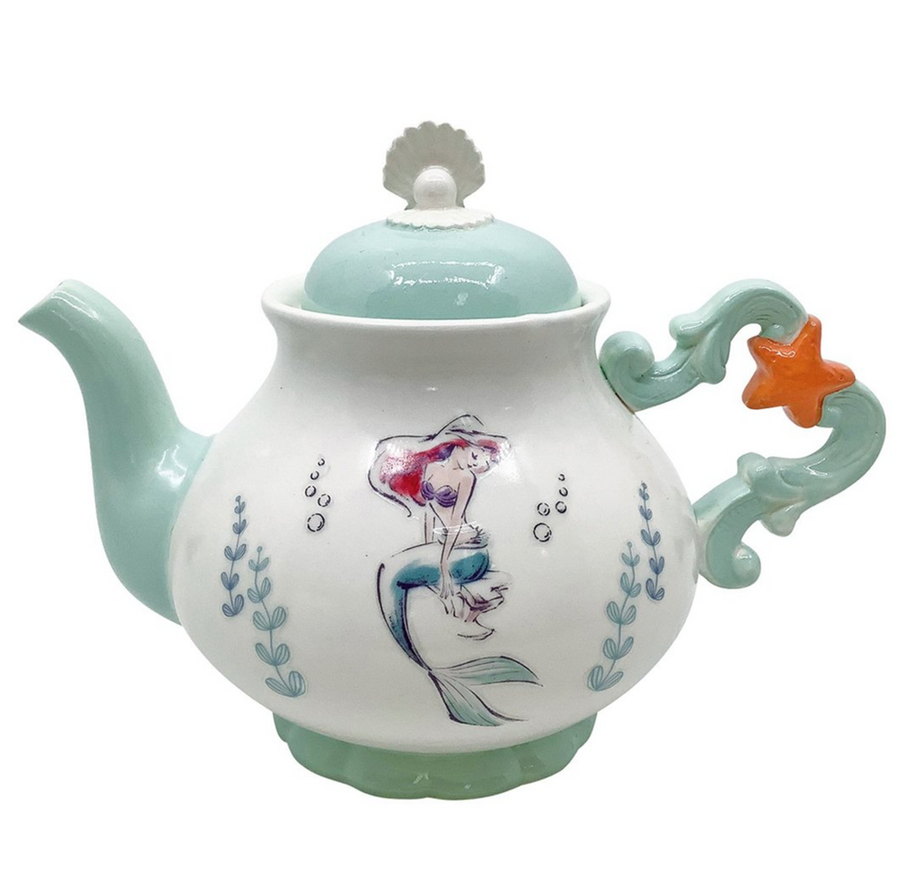 The Little Mermaid Ariel Teapot The Berry Tea Shop
