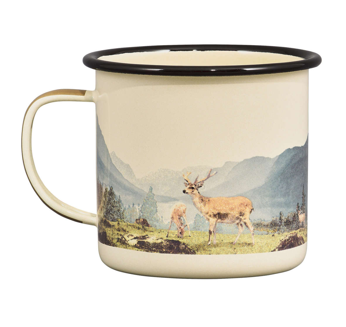 
                  
                    Mountain Deer Enamel Mug
                  
                