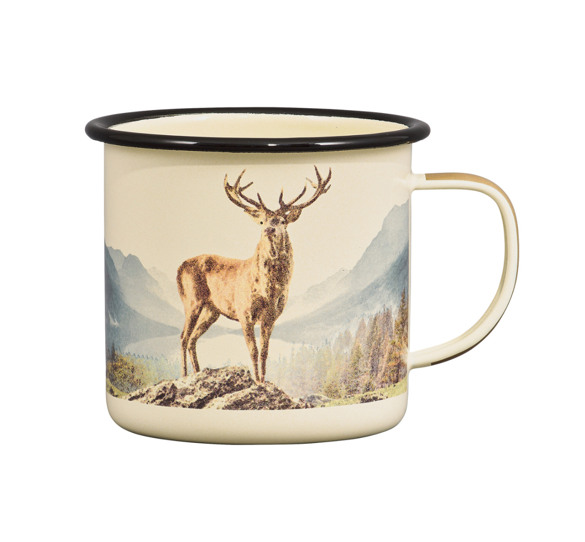 
                  
                    Mountain Deer Enamel Mug
                  
                
