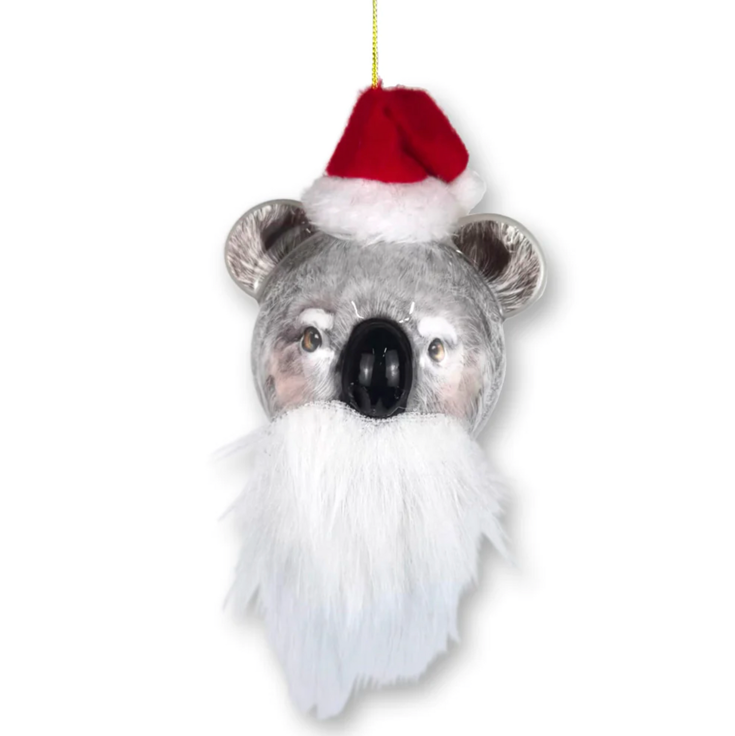 
                  
                    Koala Santa 3D Bauble
                  
                