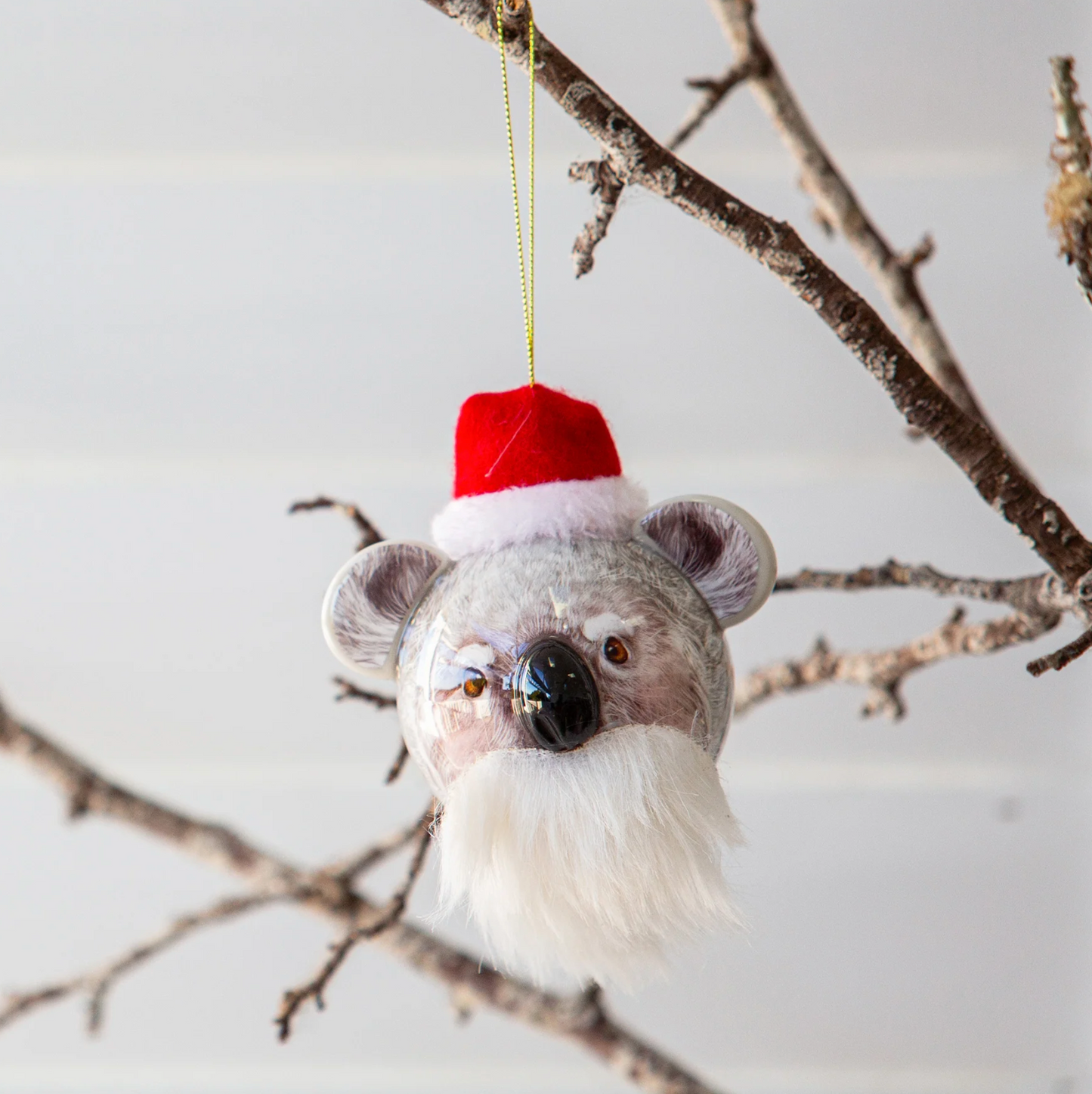 
                  
                    Koala Santa 3D Bauble
                  
                