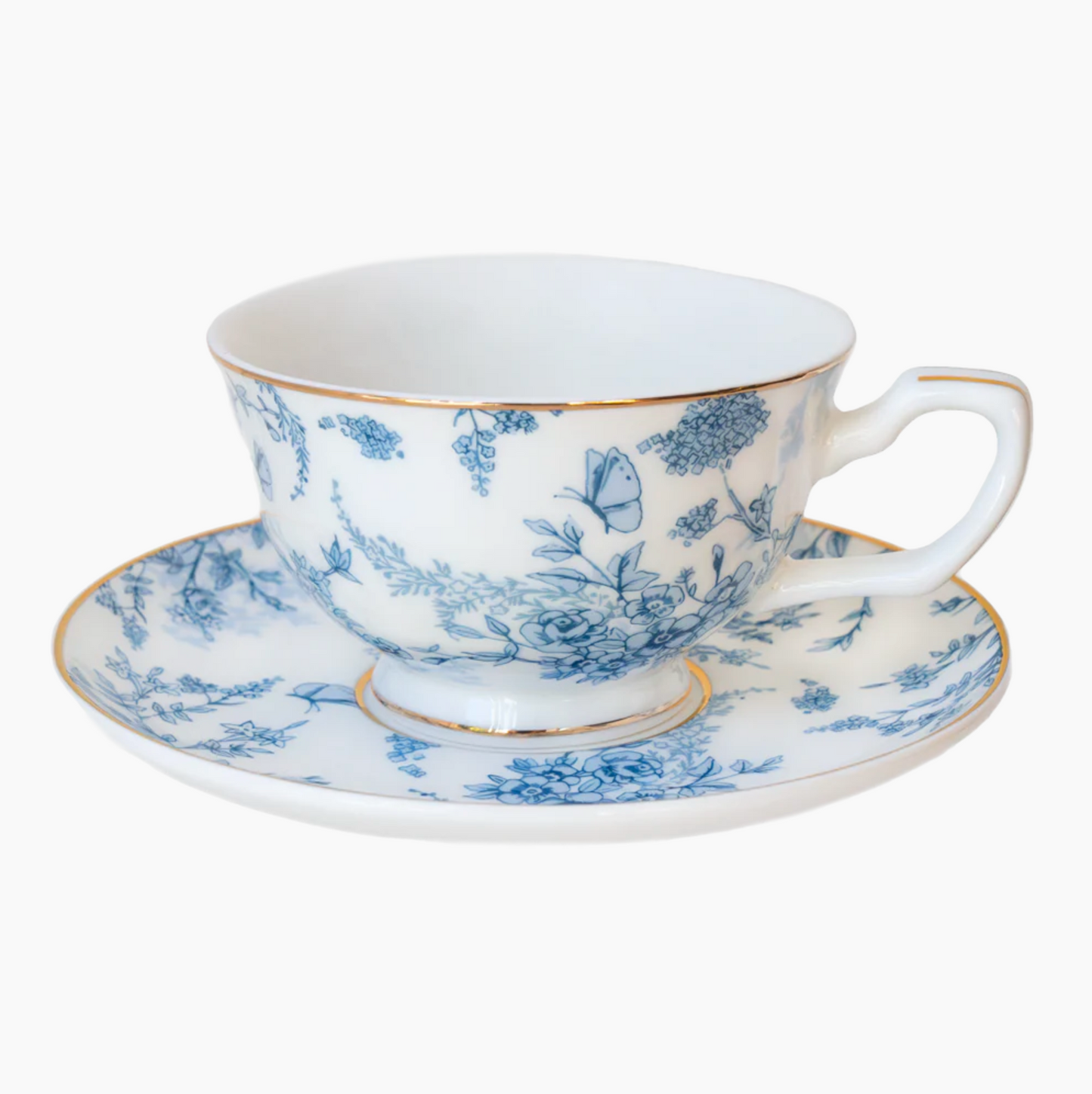 
                  
                    French Toile Teacup & Saucer
                  
                
