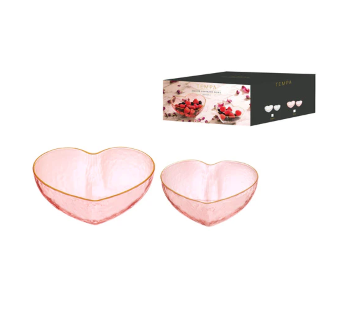 
                  
                    Amour Pink Heart Assorted Bowls 2pk
                  
                