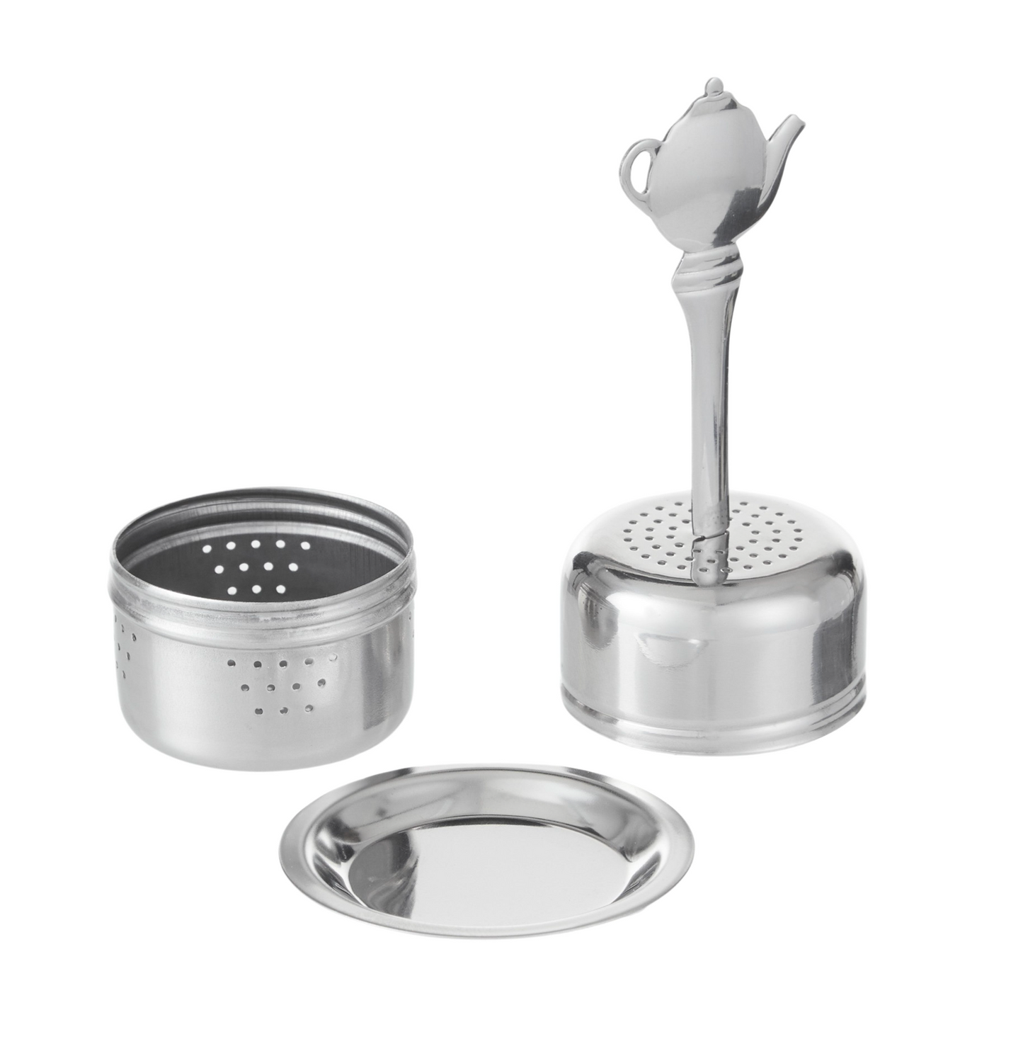 
                  
                    Leaf & Bean Silver Teapot Tea Infuser Ball
                  
                