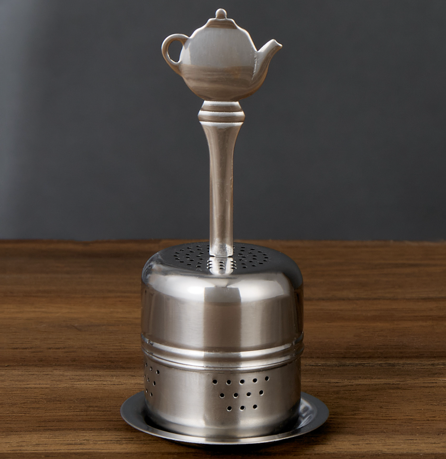 
                  
                    Leaf & Bean Silver Teapot Tea Infuser Ball
                  
                