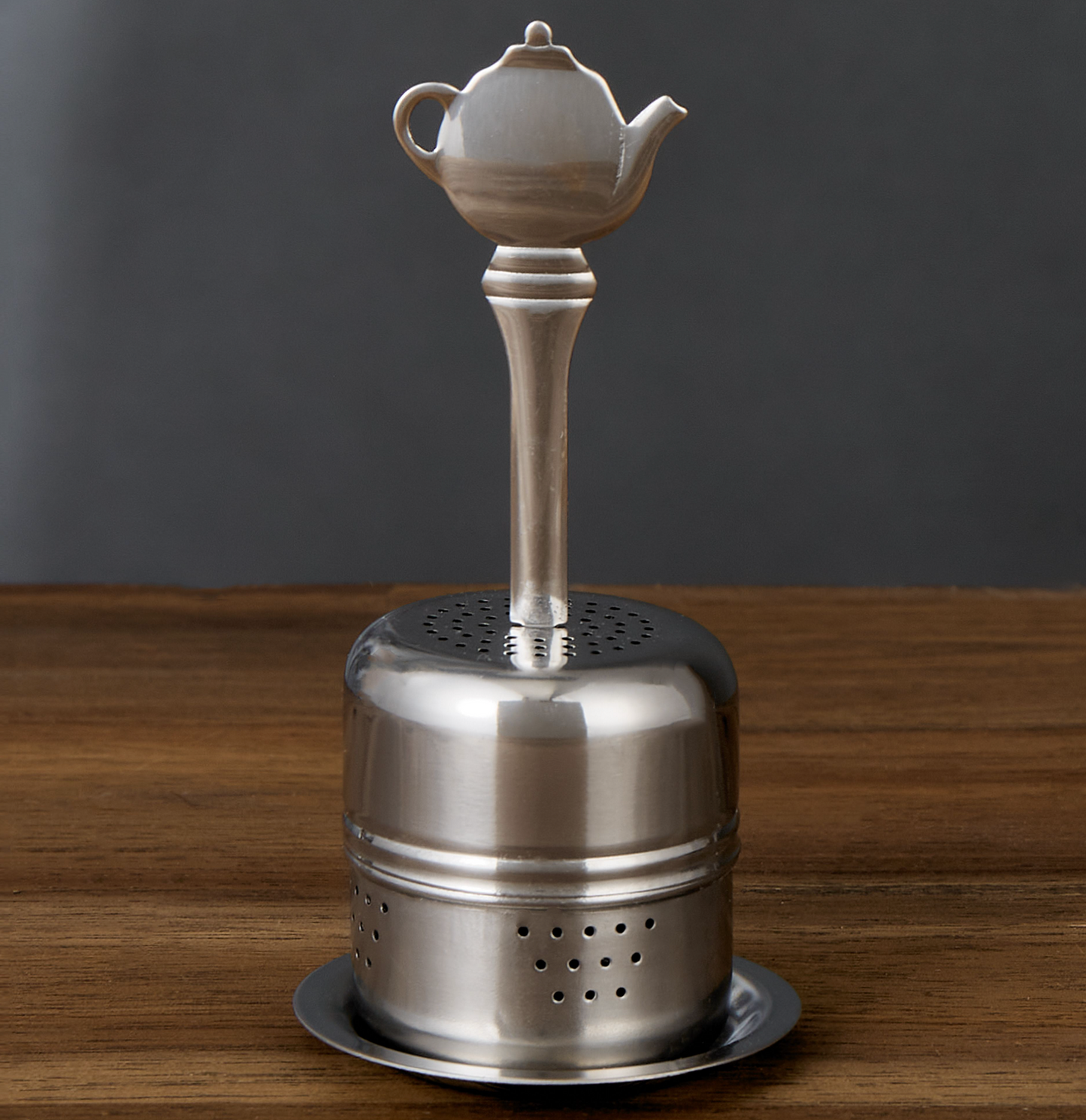 
                  
                    Silver Teapot Tea Infuser Ball
                  
                