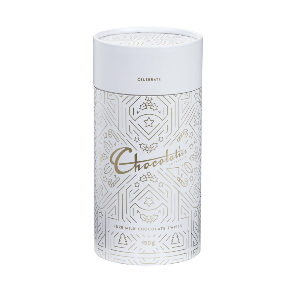 Chocolatier Pure Milk Chocolate Twists Canister