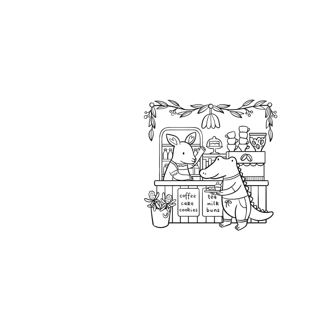 
                  
                    Aussie Cosy Baking: A sweet and happy Australian colouring book
                  
                