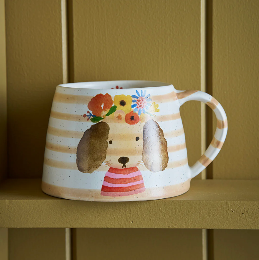 
                  
                    Robert Gordon x Carolyn Gavin '4 Dogs & A Cat' Mug - Scout
                  
                