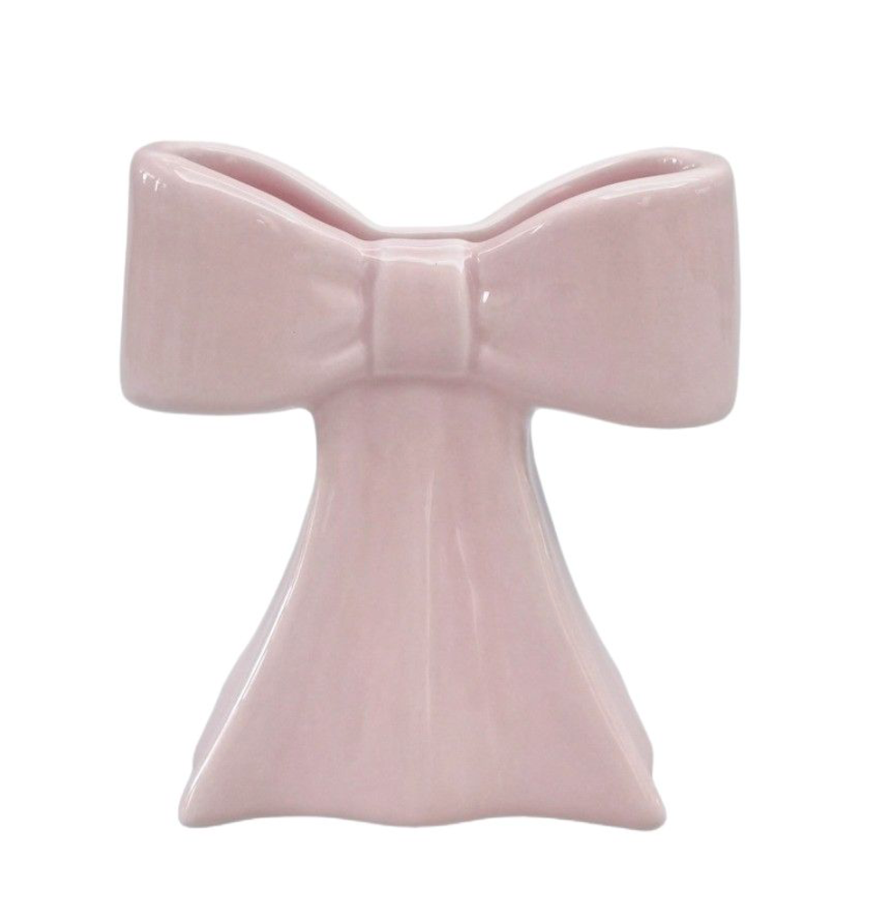 Urban Products Pink Bow Vase