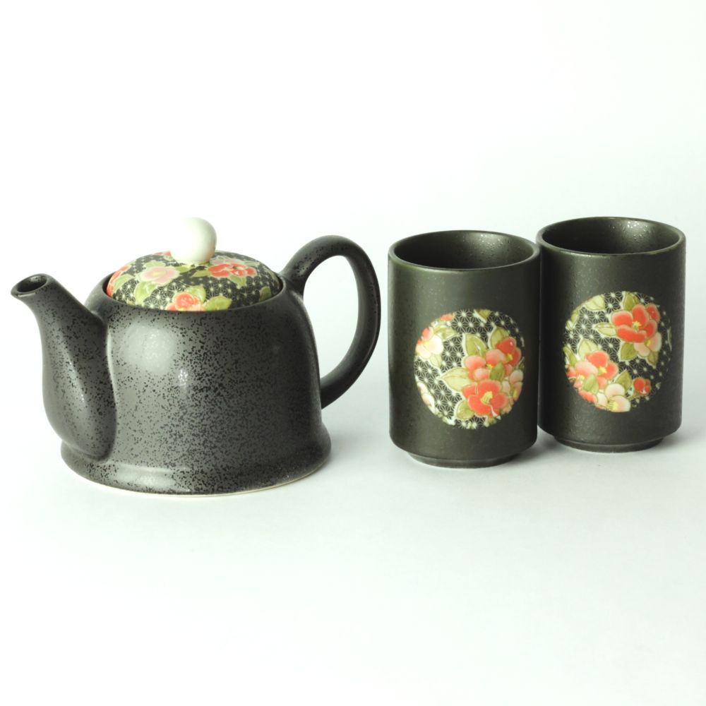 Camellia 2 Cup Japanese Tea Set