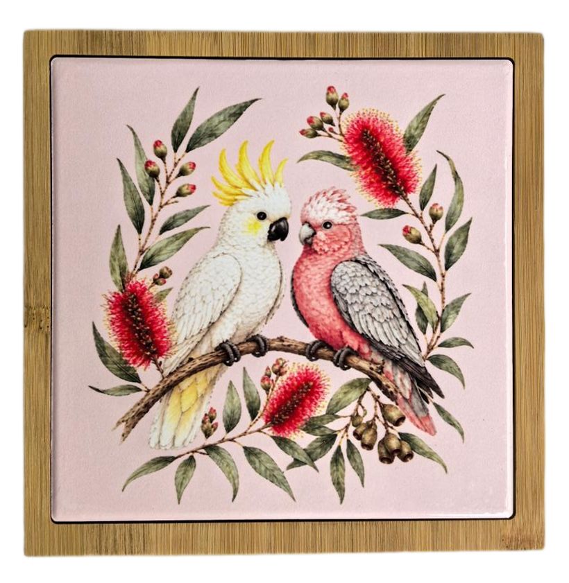 
                  
                    Urban Products Australian Birds Trivet Pink 17cm
                  
                