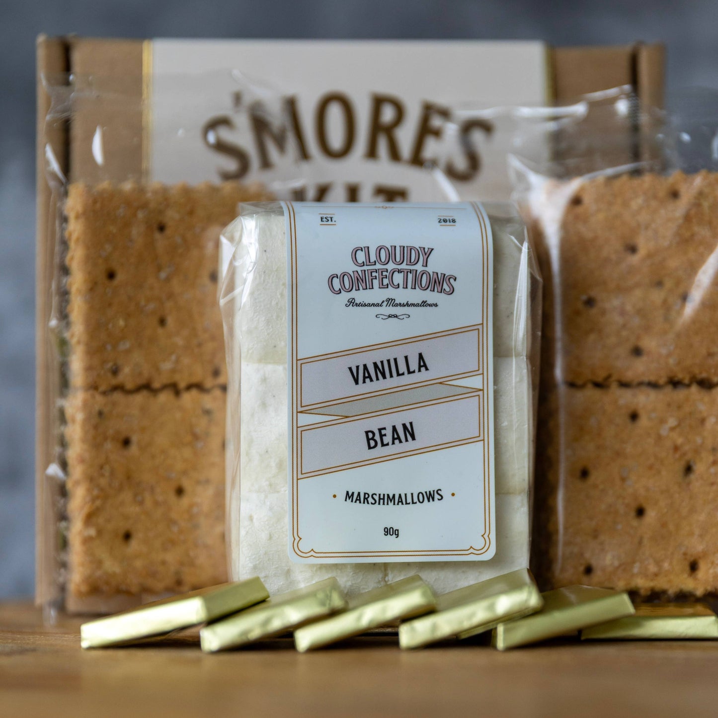 
                  
                    Cloudy Confections S'mores Kit (For 6)
                  
                