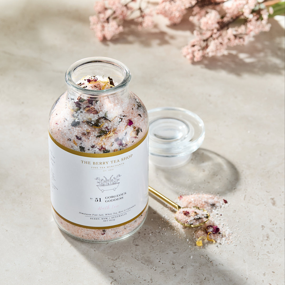 TBTS Bath Tea - Gorgeous Goddess – The Berry Tea Shop