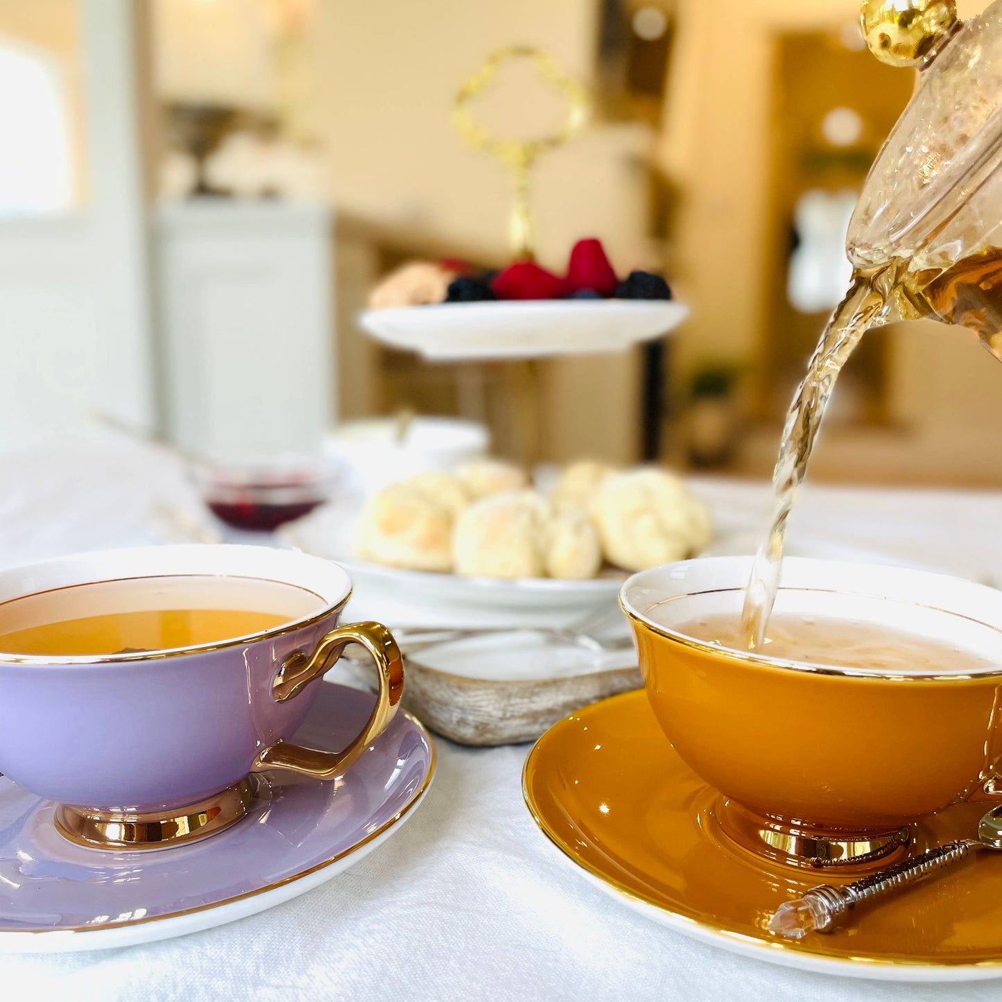 
                  
                    Lyndal T 'Lilac' Teacup and Saucer (250ml)
                  
                