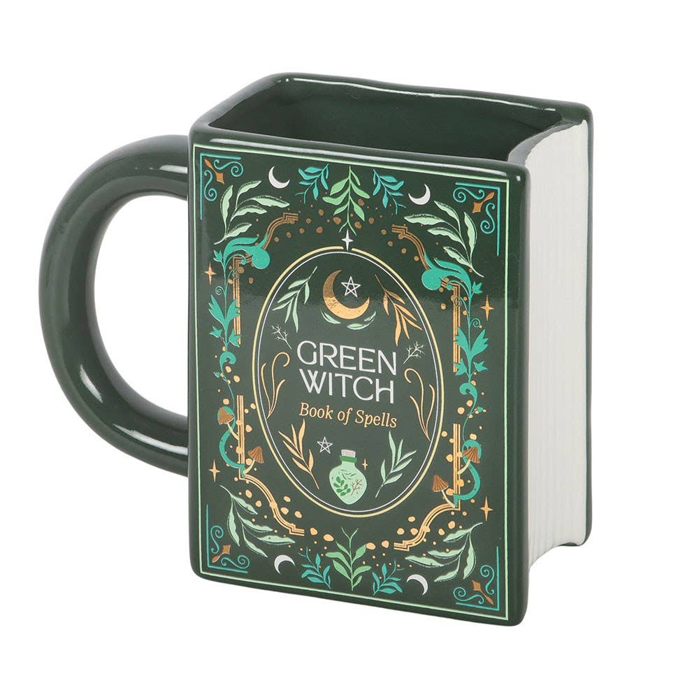 
                  
                    'Green Witch' Book of Spells Mug
                  
                