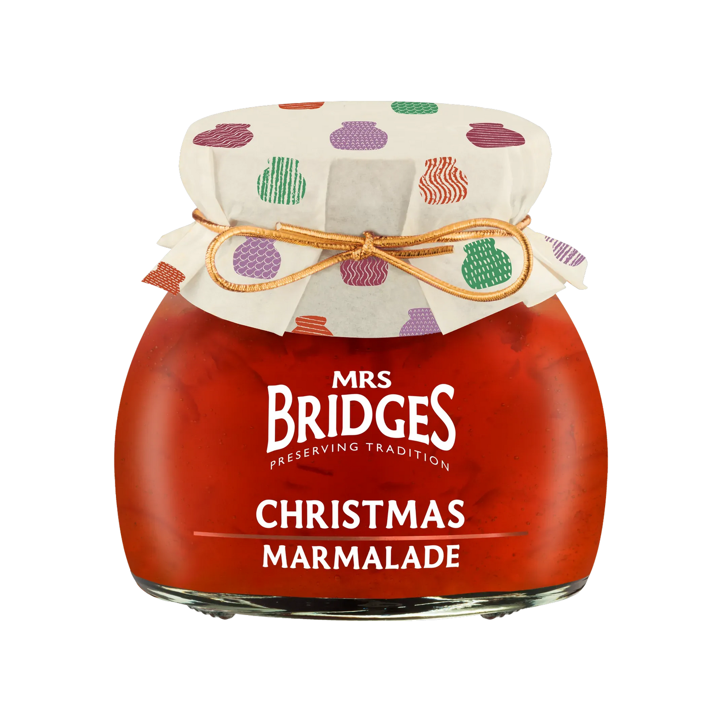 Mrs Bridges Christmas Marmalade 250g jar