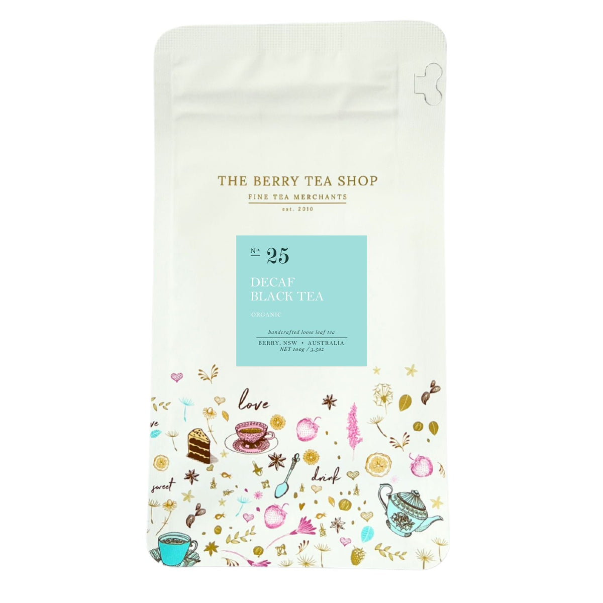NO. 25 DECAF BLACK TEA - ORGANIC – The Berry Tea Shop
