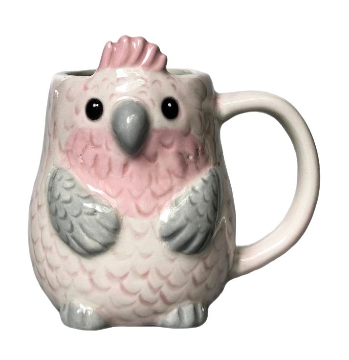Urban Products Galah Mug Pink 10cm