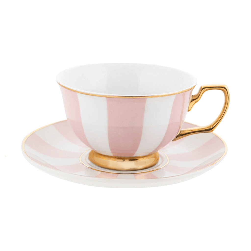 
                  
                    Cristina Re Blush Stripes Teacup & Saucer
                  
                