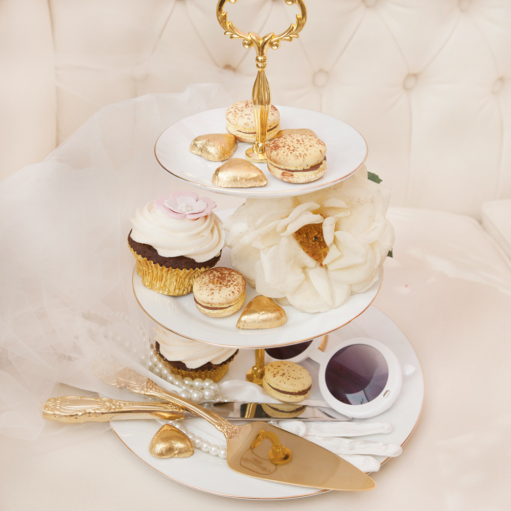 
                  
                    Cristina Re Vintage Cake Server - Gold Plated
                  
                