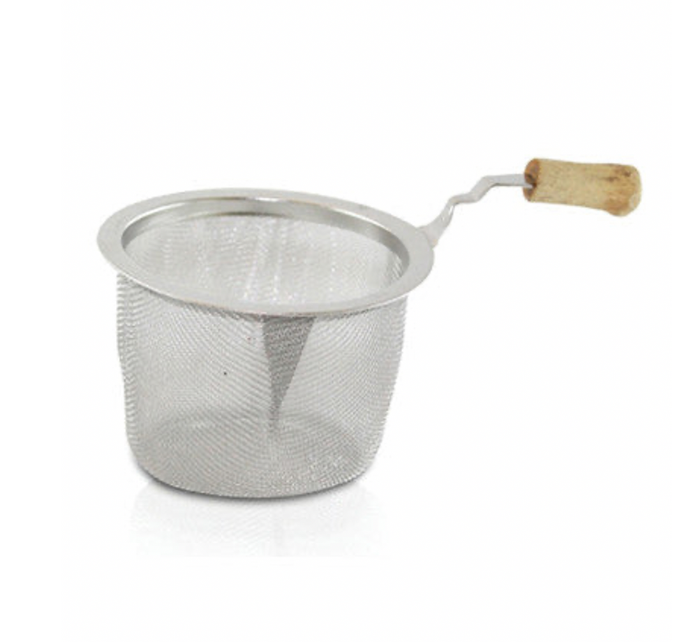 Tea Strainer/Infuser with Bamboo Handle