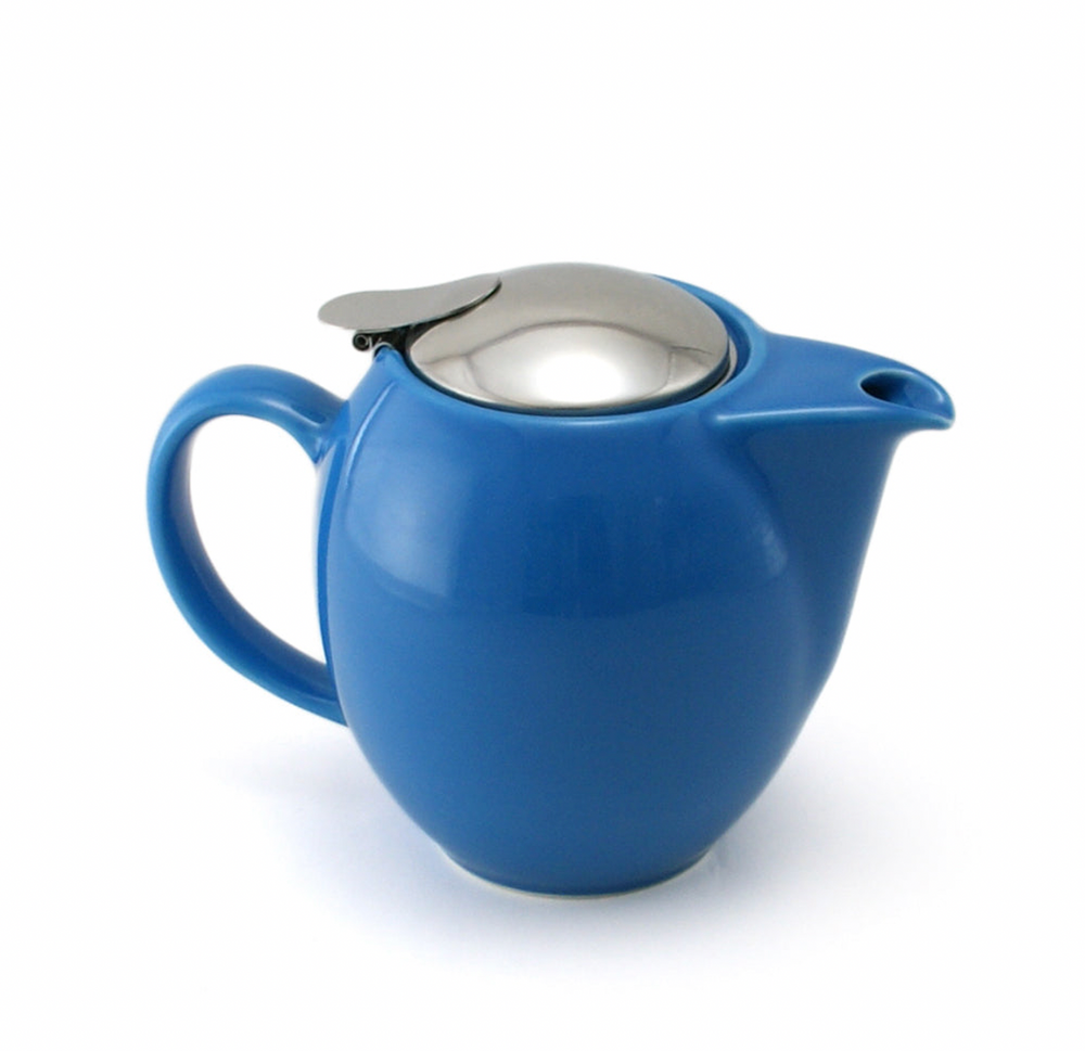 Blue Sky Ceramics Cherry Teapot, Multi, 3011860 - Hour Loop