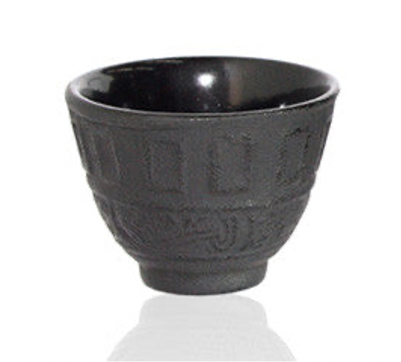Reflection Black Cast Iron Cup